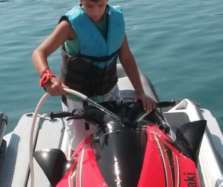  Wasser vom Motorrad reinigen 
